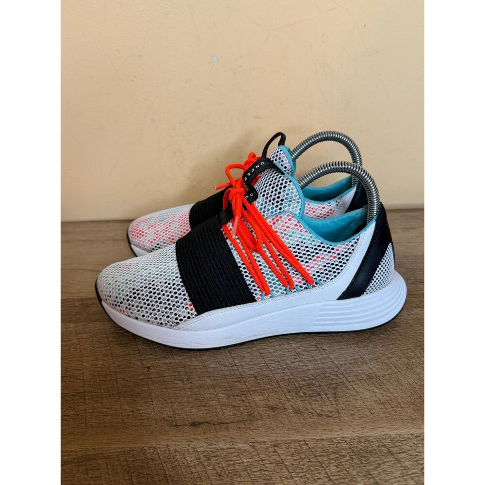 Under Armour Shoes Womens 8 Breathe Lace Sneakers Multicolor Low 3019973-100